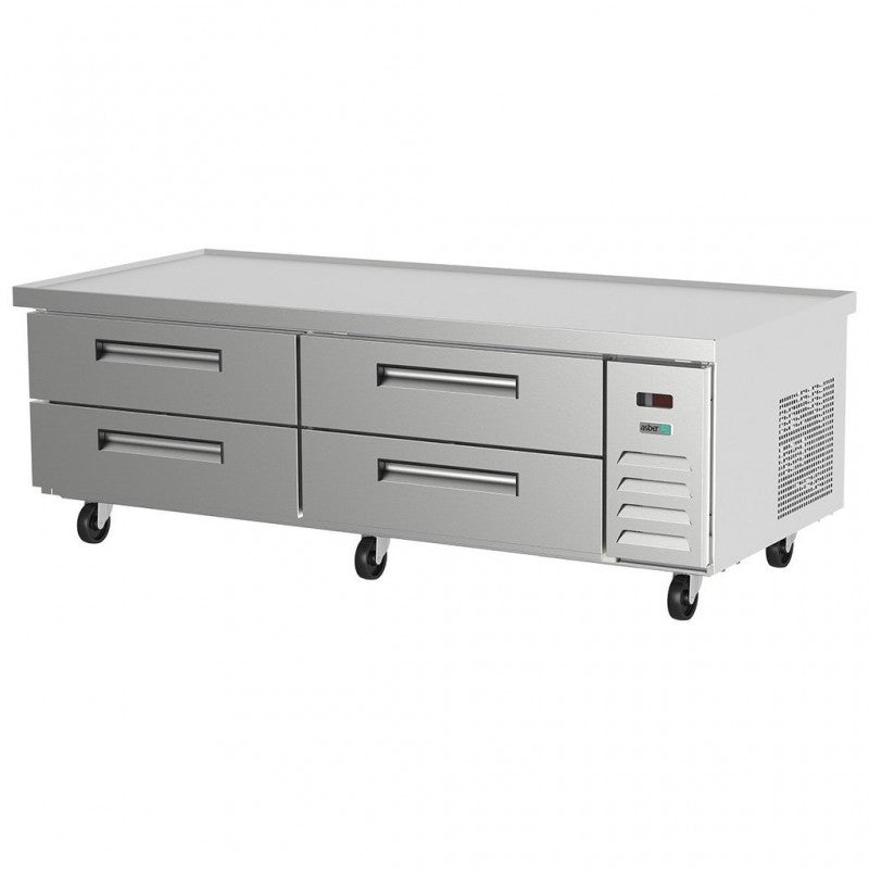 ACBR-72 HC-ASBER-BASE DE CHEF REFRIGERADA CON 4 CAJONES