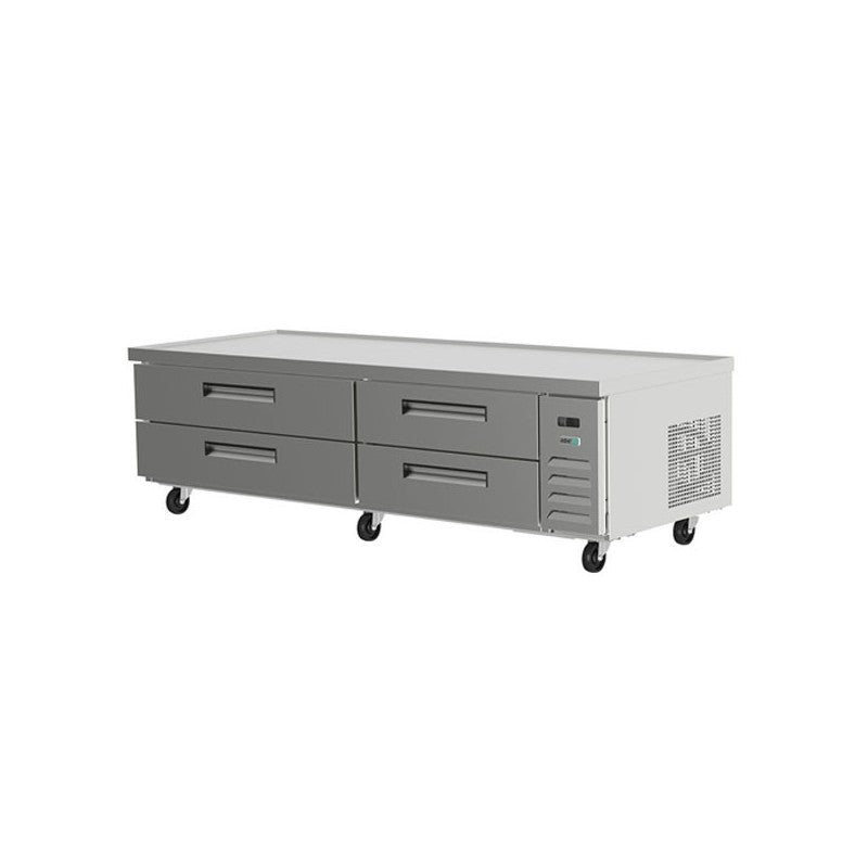 ACBR-96 HC-ASBER-BASE DE CHEF REFRIGERADA CON 4 CAJONES