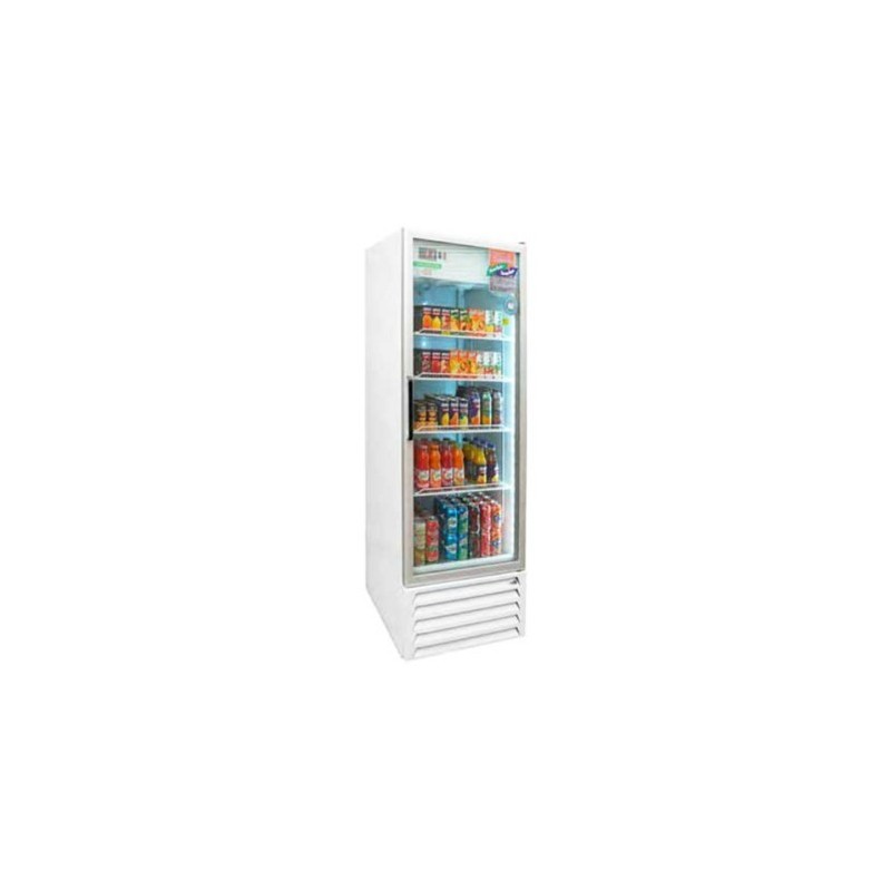 AFMD-23 HC-ASBER-CONSERVADOR DE CONGELADOS 1 CUERPO CON DISPLAY MERCHANDISER LINE - 1 PUERTA DE CRISTAL. R-290