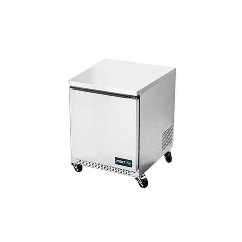 AUTF-27 HC-ASBER-MESA PARA CONSERVACION DE CONGELADOS BAJO MOSTRADOR - 1 PUERTA SOLIDA. R-290 - RESPALDO/LAMBRIN OPCIONAL CON COSTO
