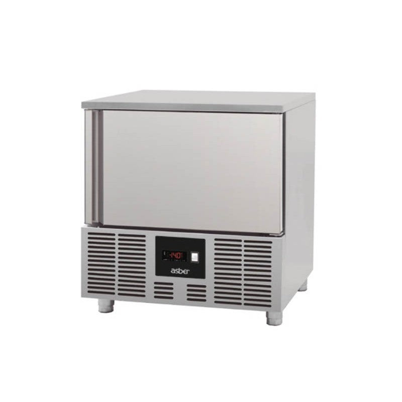 EBC-05-ASBER-ABATIDOR DE TEMPERATURA. R-452 A - CAPACIDAD PARA 5 INSERT. GN-1/1 - NO INCLUIDOS.