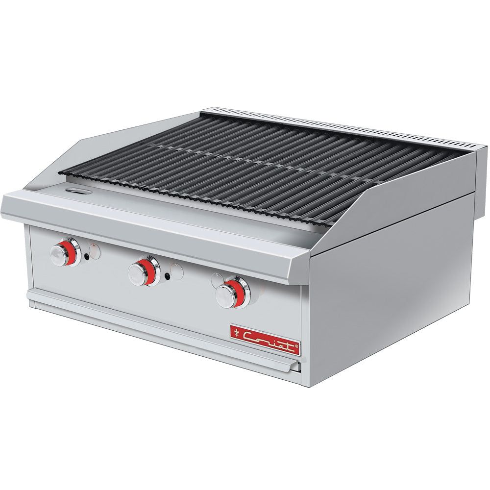 Coriat ACV-3 MASTER Asador a Gas 3 Quemadores Abiertos Piedra Refractaria