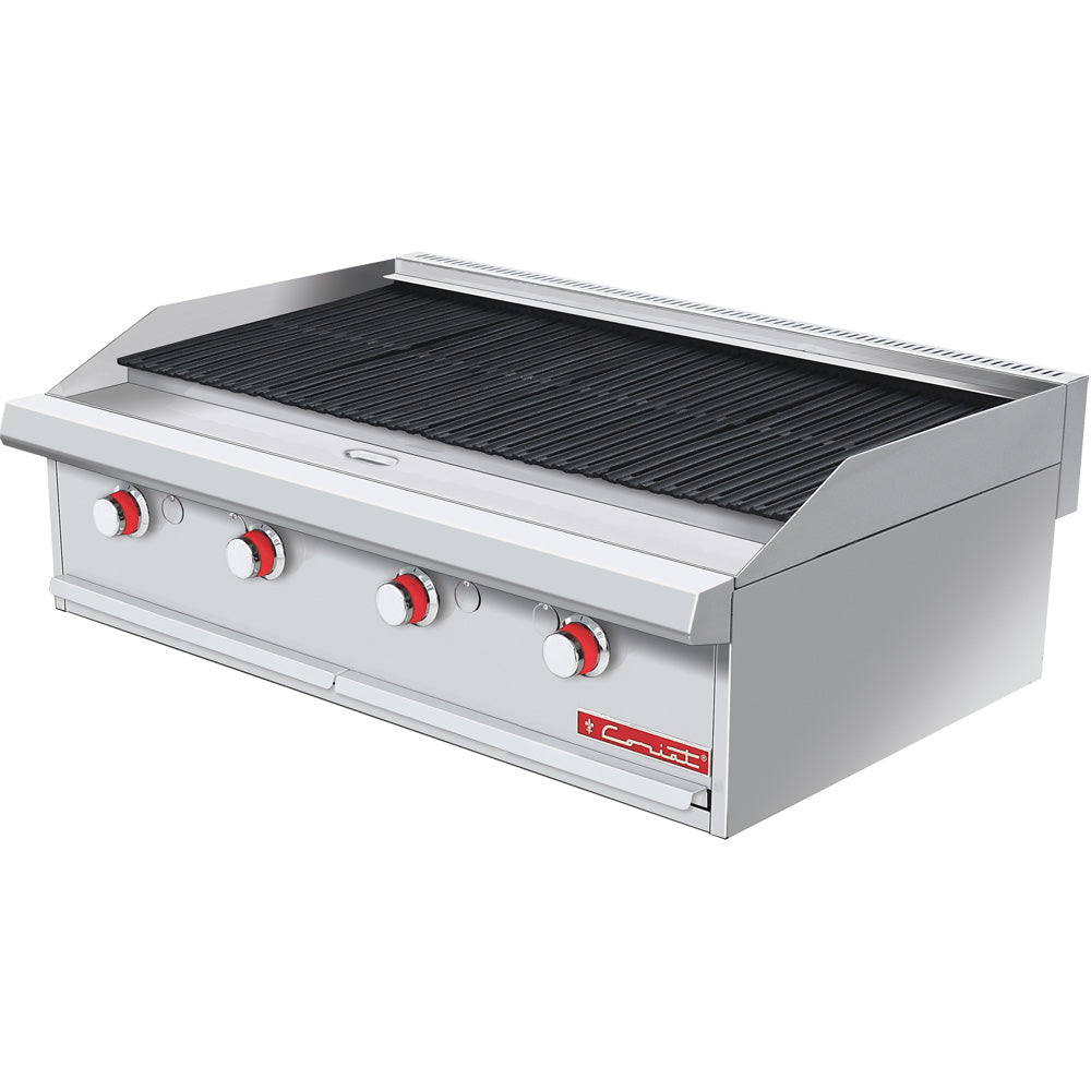 Coriat ACV-4 MASTER Asador a Gas 4 Quemadores Abiertos Piedra Refractaria