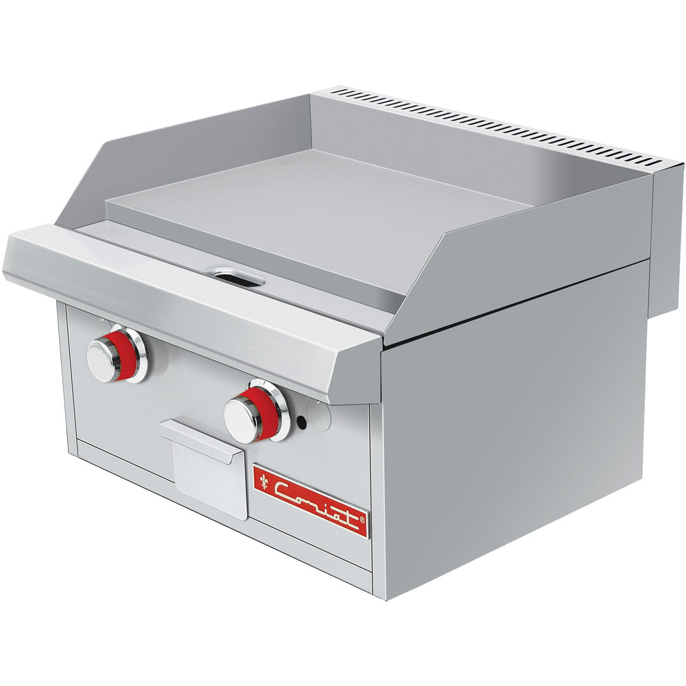 Coriat CH-2 PETIT Plancha a Gas 2 Quemadores Tubulares 59 Cm