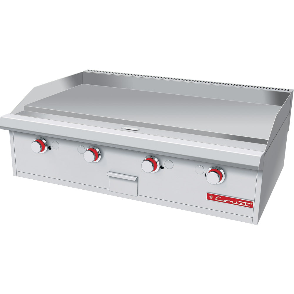 Coriat CV-4 MASTER Plancha a Gas 4 Quemadores Tubulares 118 Cm