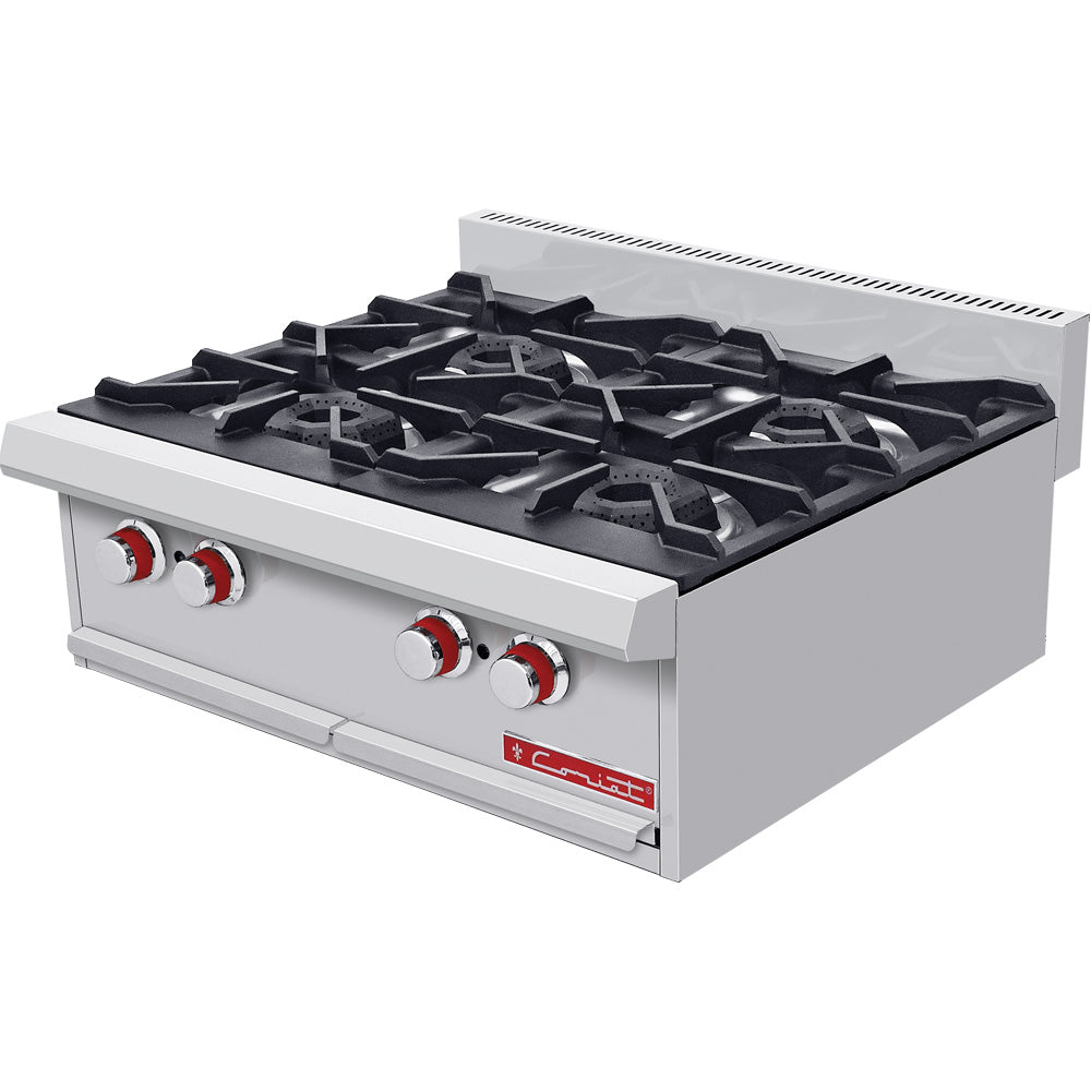 Coriat PCV-4 HD HEAVY DUTY Parrilla 4 Quemadores Abiertos