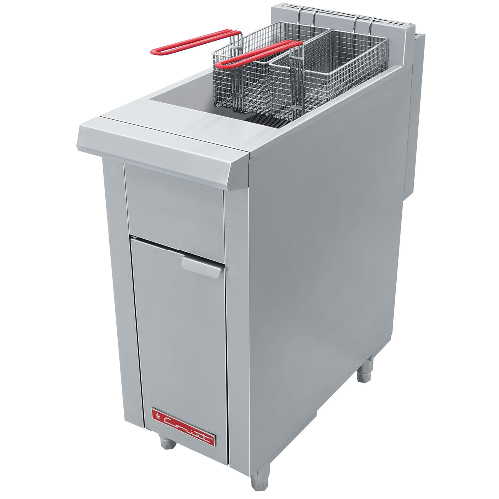 Coriat TURBO-20-3Q MASTER Freidora 1 Tina 23 Litros 3 Quemadores a Gas