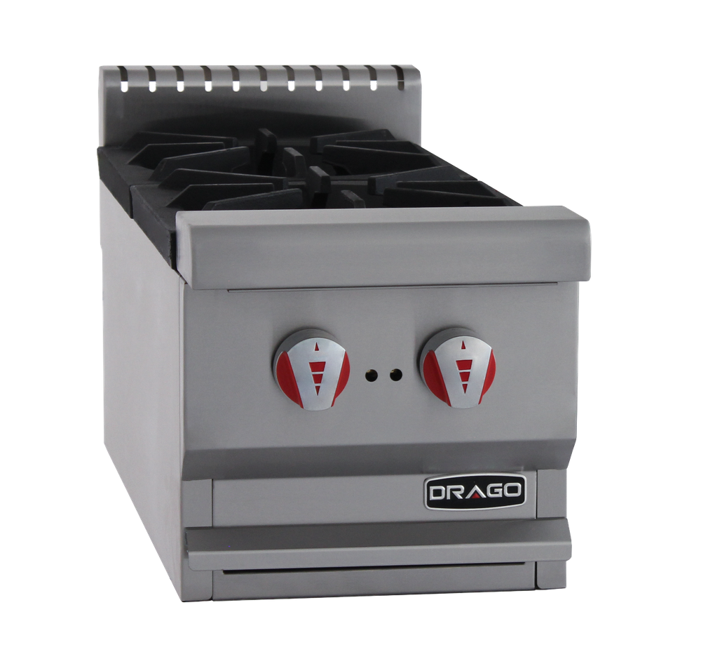 Drago PARRILLA A GAS DE 2 QUEMADORES- CG-20